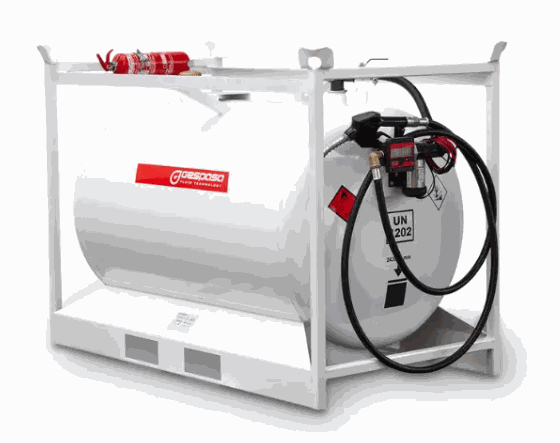 Depósito móvil MOBILTANK para gasoil y gasolina